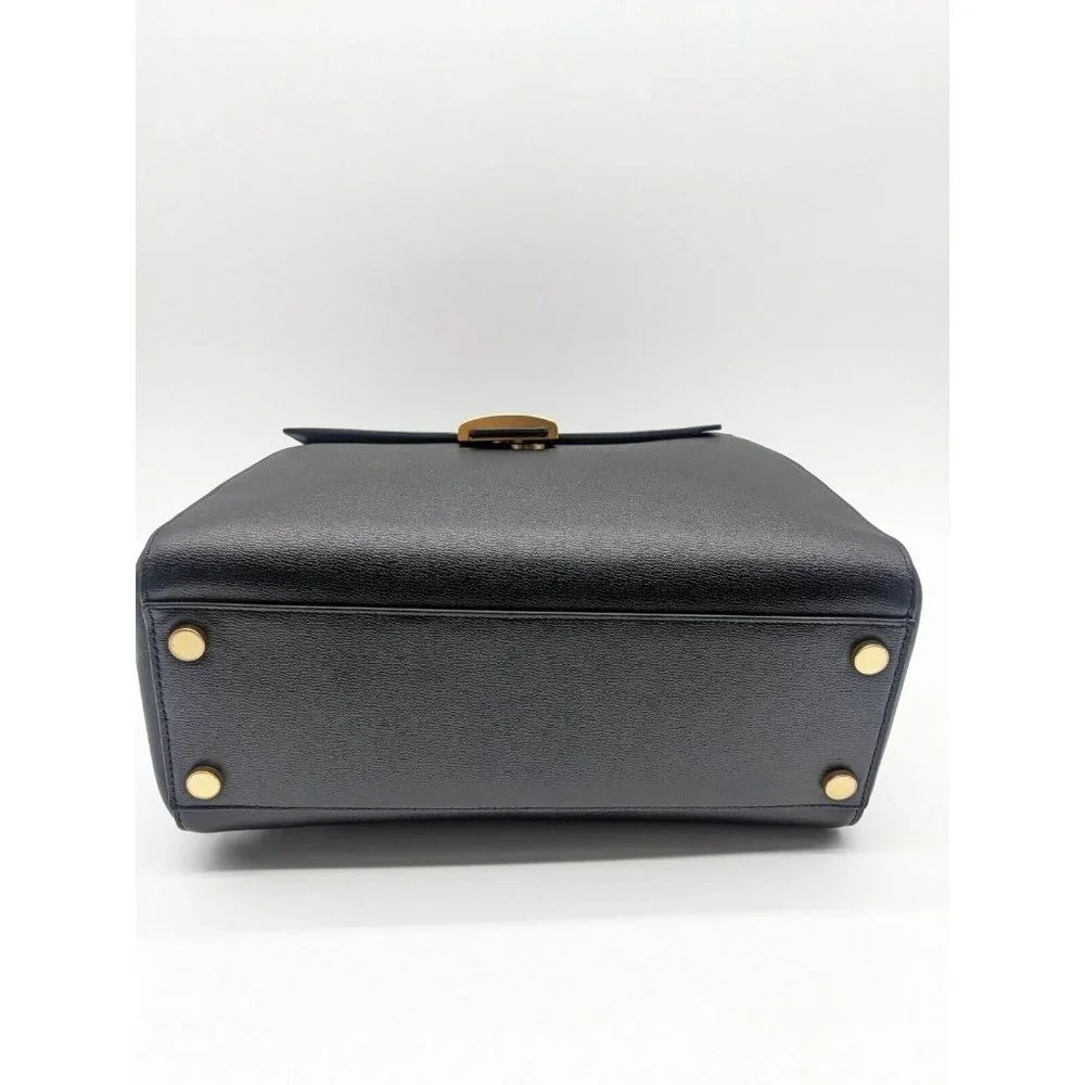 KATE SPADE NY Katy textured leather medium  backpack- BLACK
